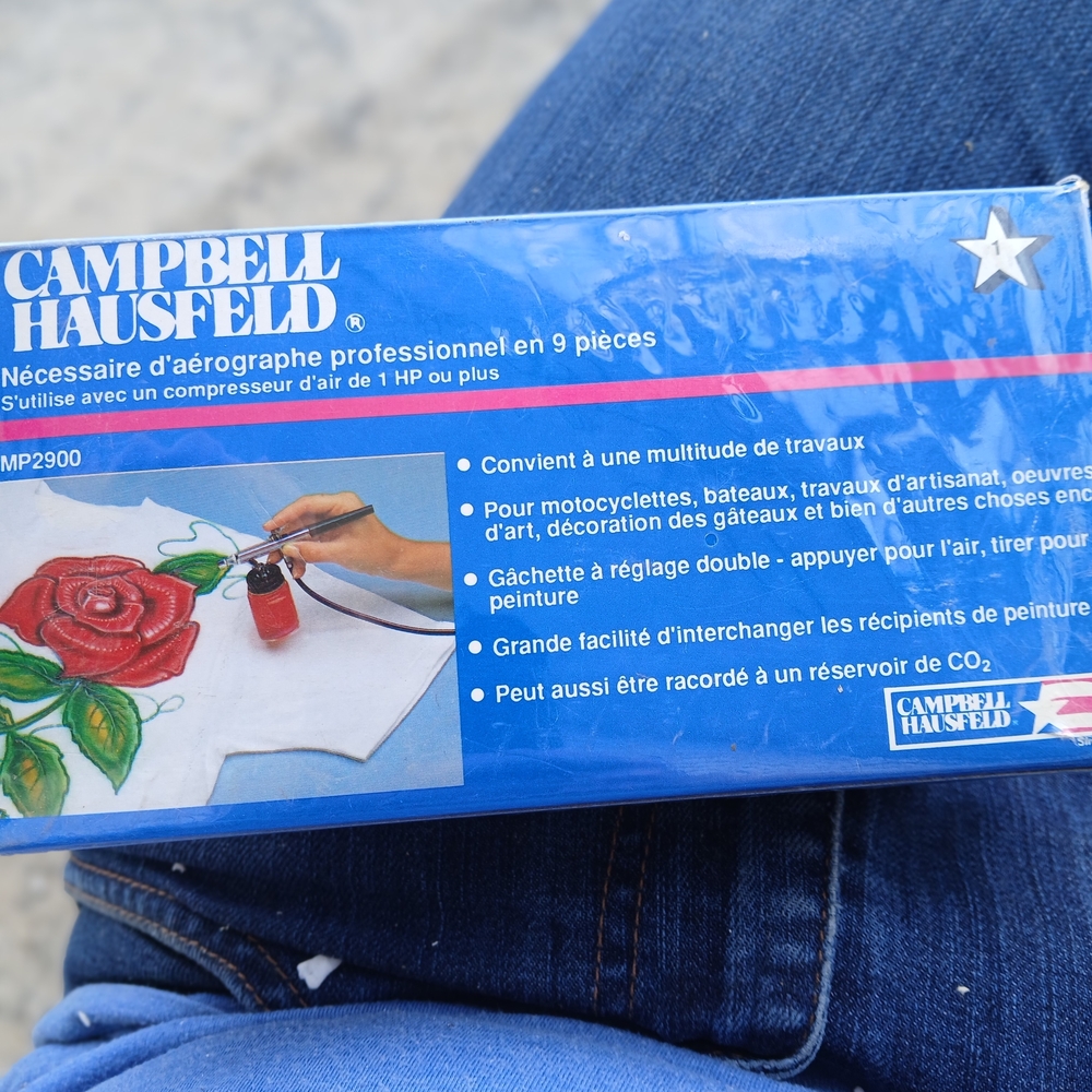 Blue Airbrush Kit - Professional 9-Piece Set